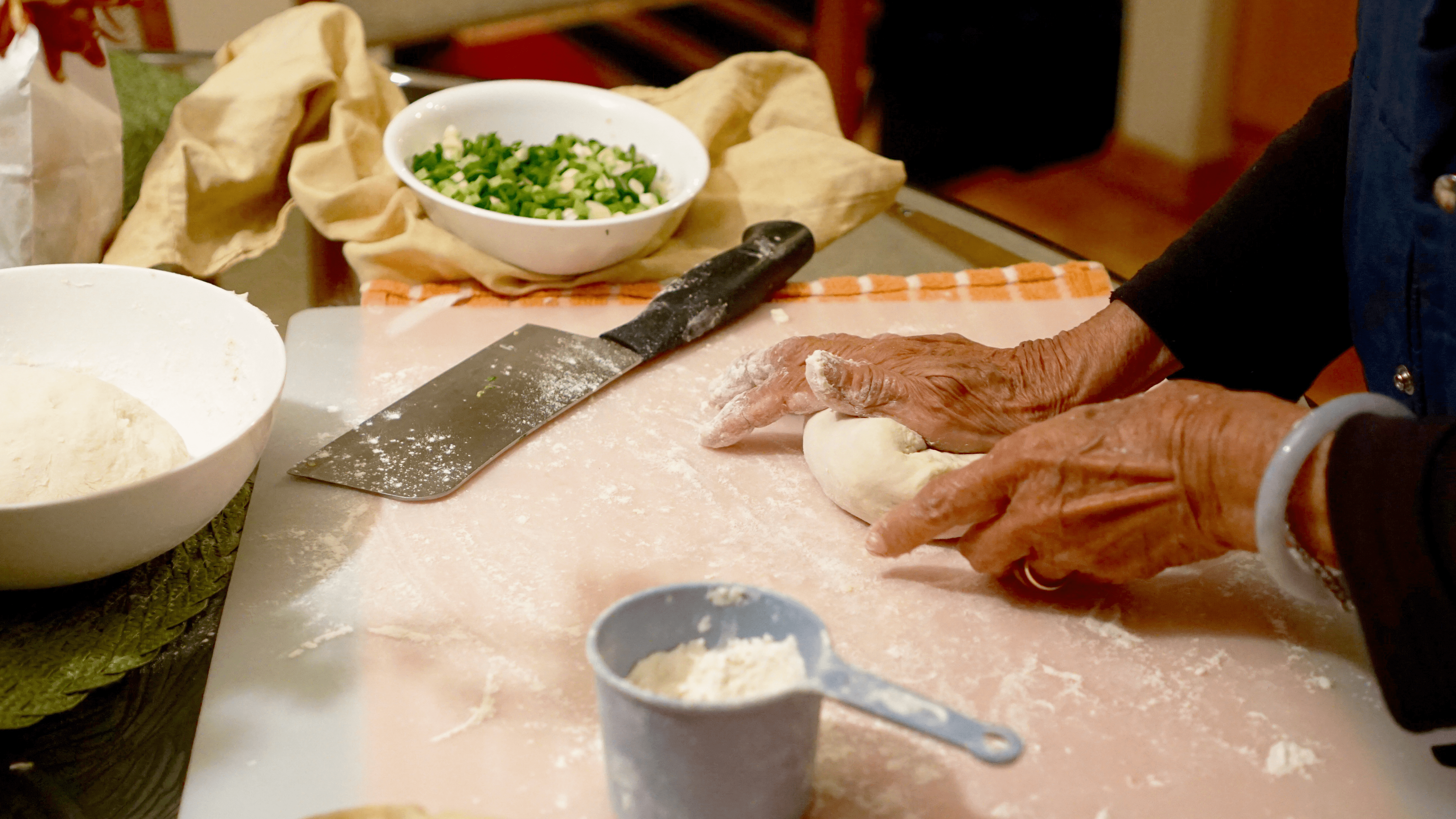 Making of Green Onion Pancakes.png